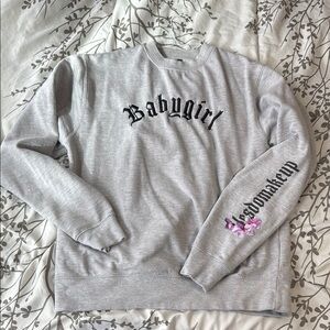 LesDoMakeup Grey Sweater